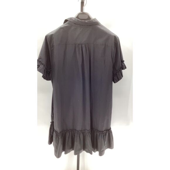 Quince Ruffle Mini Dress - Picture 2 of 2